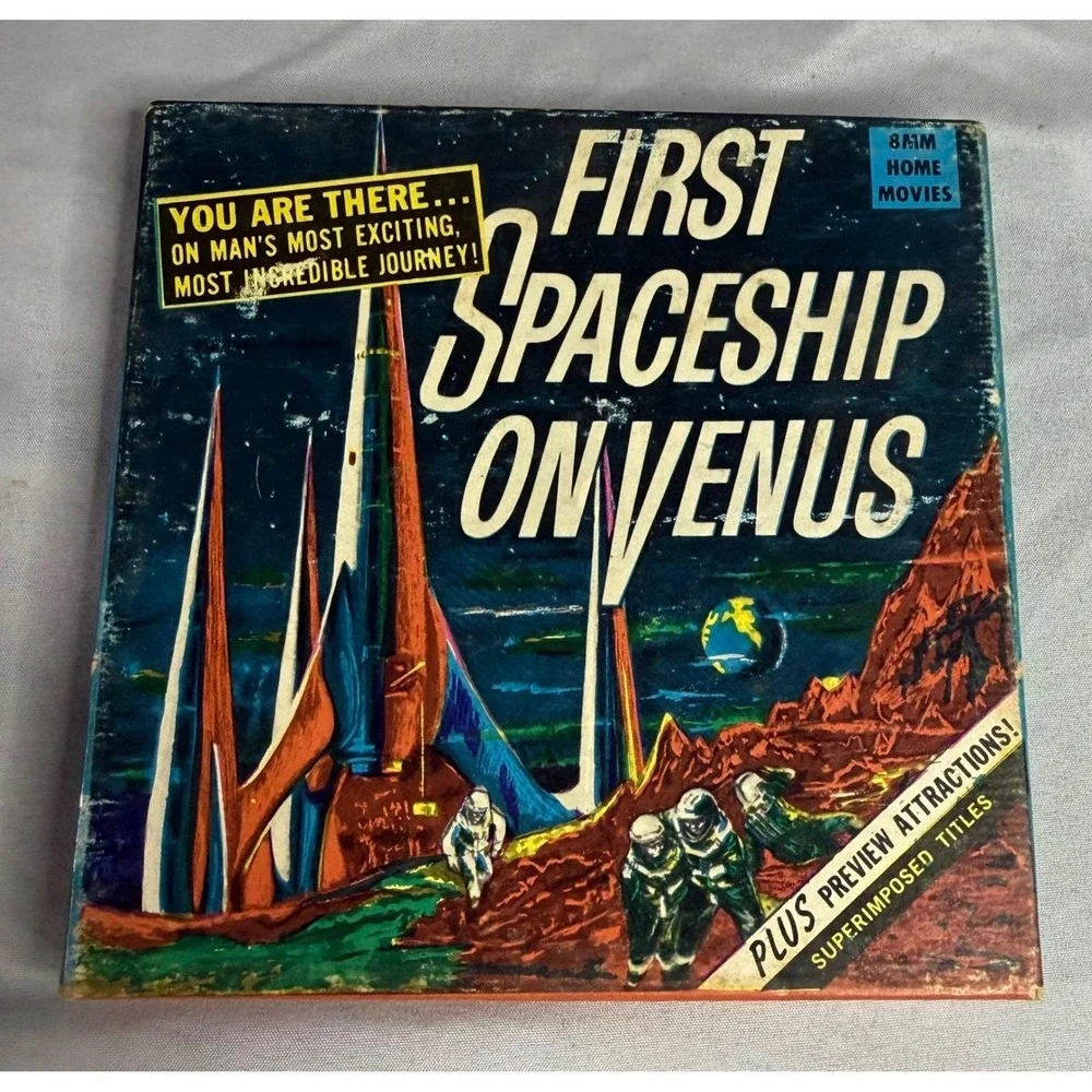 Ken Films First Spaceship on Venus 8mm Home Movie Sci-Fi Vintage Reel 235